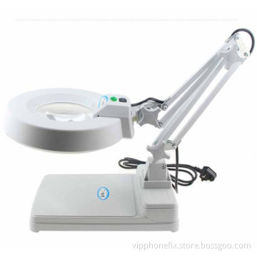 20 Times HD LED Desktop Magnifying Glass For Mobile Phone Repair